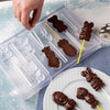 Polycarbonate 3D Animals Shape Chocolate Molds - CRYSTALIA GLASS